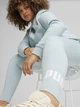 Спортивные леггинсы для фитнеса высокие женские Puma Essentials Foundation 58683423 L Бирюзовые (4099686710767) - изображение 5