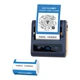 Портативний термопринтер UKRMARK D40BL Bluetooth, синій, для друку етикеток і чеків, рулони 28-122 мм - зображення 2