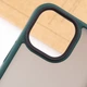 TPU+PC чохол Metal Buttons для Apple iPhone 13 (6.1") Зелений - зображення 5
