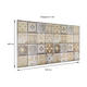 Декоративная ПВХ панель Sticker Wall на стену, для ванной, кухни 960*480*4мм (D) SW-00001777 - изображение 3