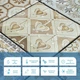 Декоративная ПВХ панель Sticker Wall на стену, для ванной, кухни 960*480*4мм (D) SW-00001777 - изображение 4