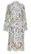 Халат жіночий Nora Rose Lorelei 1923 16/XL Кремовий з принтом колібрі (5051877485723) - изображение 1