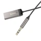 Адаптер HOCO Benefit car AUX BT receiver with cable E78 BT5.3 1.2m grey - зображення 2