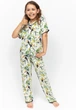 Піжама для дівчинки Cyberjammies Gabrielle 7072 6-7 лет/122см Білий з принтом тукана (5051877481909) - изображение 1
