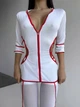 Женское эротическое белье костюм Медсестра 8015 Simply Sexy белый L - изображение 4