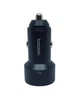 Автомобильное зарядное устройство TOOCKI USB + Type-C (USB-C) 75W Mini Чёрная 29*62м (80019) - изображение 5