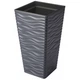 Горшок Sahara slim kwadro-35 антрацит Form-Plastic - изображение 1