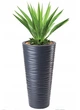 Горщик FormPlastic Sahara slim-30 антрацитовий Form-Plastic - зображення 2
