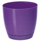 Горшок для цветов Toscana Krugla-11 0,8 л фиолетовый Form-Plastic - изображение 1