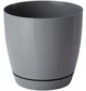 Горшок для цветов Toscana Krugla-13 1,6 л серый Form-Plastic - изображение 1