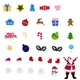 Елка из фетра новогодняя и 32 игрушки 89×65 см Santa Claus (II-3012OD) - изображение 2