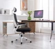 Офисное эргономичное кресло GT Racer X-5728 White/Black - изображение 4