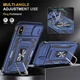 Удароміцний чохол Camshield Army Ring для iPhone X / XS (5.8") Синій / Navy Без бренду - зображення 2