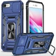 Ударопрочный чехол Camshield Army Ring для Apple iPhone 7 / 8 / SE (2020) (4.7") Синий / Navy Без бренда - изображение 1