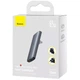 СЗУ Baseus GaN5 Pro Ultra-Slim 65W Type-C+USB + Type-C to Type-C 100W (1m) (CCGP15011) Gray - зображення 5