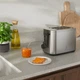 Тостер Electrolux , 800Вт, дисплей, нерж (E5T1-4ST) - зображення 5