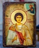 Икона Виталий Римлянин святой мученик на дереве под старину (170*230мм) - изображение 1