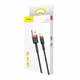 Кабель Baseus Cafule Cable Lightning – USB 2.0 м 1.5 A Black (CALKLF-C19) - зображення 4