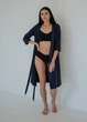 Халат для беременных и кормящих Мария Синий S/M М01 - изображение 5