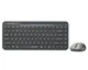 Комплект (клавіатура, мишка) бездротовий A4Tech Fstyler FG3200 Air Grey - изображение 1