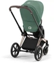 Прогулочная коляска Cybex Priam 4.0 Leaf Green рама Rosegold - изображение 2