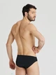 Плавки пляжні чоловічі Arena Team Swim Briefs Solid 004773-550 85 Чорні (3468336634776) - зображення 2