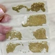 Бульонки для дизайна ногтей Золотые Микс размеров - изображение 3