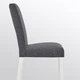 Стул IKEA BERGMUND, белый, Гуннаред классический серый, 094.815.99 - изображение 12