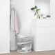 Корзина для белья IKEA ФИЛЛЕН белый, 79 л 605.220.49 - изображение 4