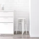 Табурет IKEA MARIUS МАРИУС, белый, 45 см, 901.840.47 - изображение 9