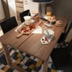 Стол IKEA МОРБИЛОНГА, дубовый шпон коричневая морилка, 140x85 см, 503.862.45 - изображение 7