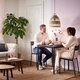 Стол IKEA SANDSBERG, черный, 67x67 см, 594.204.00 - изображение 3