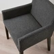Стіл+6 стільців IKEA STRANDTORP / MÅRENÄS, коричневий, чорний gunnared темно-сірий, 150, 205, 260 см, - изображение 6