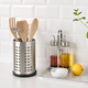 Подставка для столовых приборов IKEA EKIPERA, черный, 202.425.88 - изображение 3