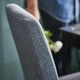 Стул IKEA BERGMUND, черный, Гуннаред классический серый, 594.815.87 - изображение 6