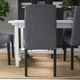 Стул IKEA BERGMUND, черный, Гуннаред классический серый, 594.815.87 - изображение 12