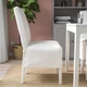 Стул средней длины с чехлом IKEA BERGMUND, белый, Вставки белые, 893.847.35 - изображение 9