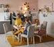 Стул IKEA BERGMUND, белый, Рамна Оррста светло-серый, 093.877.33 - изображение 4
