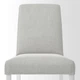 Стул IKEA BERGMUND, белый, Рамна Оррста светло-серый, 093.877.33 - изображение 9