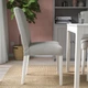 Стул IKEA BERGMUND, белый, Рамна Оррста светло-серый, 093.877.33 - изображение 13