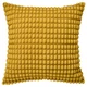 Чехол на подушку ИКЕА SVARTPOPPEL желтый, 50x50 см 305.430.10 - изображение 1