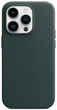 Чохол протиударний шкіряний OEMG Guard Shockproof Leather Case with MagSafe для Apple iPhone 14 Pro (6.1") Forest Green (MPPH3ZE/A) - зображення 4
