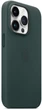 Чохол протиударний шкіряний OEMG Guard Shockproof Leather Case with MagSafe для Apple iPhone 14 Pro (6.1") Forest Green (MPPH3ZE/A) - зображення 5