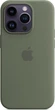 Чохол протиударний силіконовий OEMG Guard Shockproof Silicone Case MagSafe для Apple iPhone 14 Pro (6.1") Olive (MQUH3ZE/A) - зображення 4