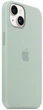 Чехол противоударный силиконовый OEMG Guard Shockproof Silicone Case with MagSafe для Apple iPhone 14 (6.1") Succulent (MPT13ZE/A) - изображение 6