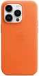 Чехол противоударный кожаный OEMG Guard Shockproof Leather Case with MagSafe для Apple iPhone 14 Pro (6.1") Orange (MPPL3ZE/A) - изображение 3
