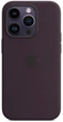 Чехол силиконовый OEM Silicone Case MagSafe для Apple iPhone 14 Pro Elderberry + Подарок защитное стекло Pixel для Apple iPhone - изображение 3
