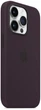 Чехол силиконовый OEM Silicone Case MagSafe для Apple iPhone 14 Pro Elderberry + Подарок защитное стекло Pixel для Apple iPhone - изображение 6