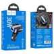 Автомобильный FM-трансмиттер модулятор Bluetooth Hoco E70 PD30W+QC3.0 car BT FM transmitter blue - изображение 7