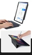 Чехол клавиатура для планшета DUX DUCIS Bluetooth 5.0 Keyboard для Samsung Galaxy Tab S9 FE Plus X610/X616B - изображение 6